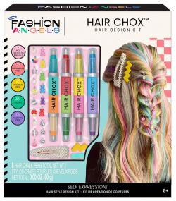 FASHION ANGELS - HAIR CHOX -KIT DE CRÉATION DE COIFFURES